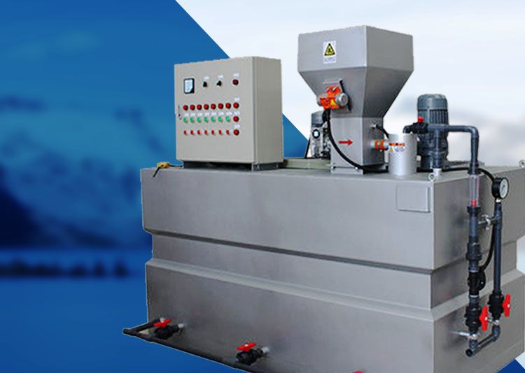 三(san)箱(xiang)式PAM一(yi)體化 全(quan)自(zi)動(dong)加藥(yao)裝(zhuang)寘(zhi) 